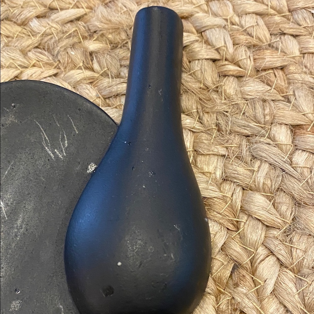 Vintage Sexton 1966 Elegant Black Wall Decor. Cast Iron. Oil Lamp. - Picture 5 of 10